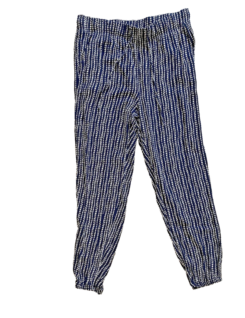 Per Se Womens Medium Rayon Lounge Joggers Pull On Elastic Waist Casual Pants